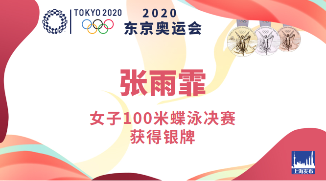 「体育」张雨霏夺女子100米蝶泳银牌,李冰洁获女子400米自由泳铜牌