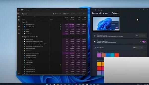 Win11全新任务管理器曝光 支持深色模式